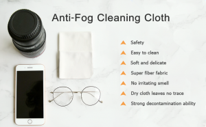anti fog cleaning cloth